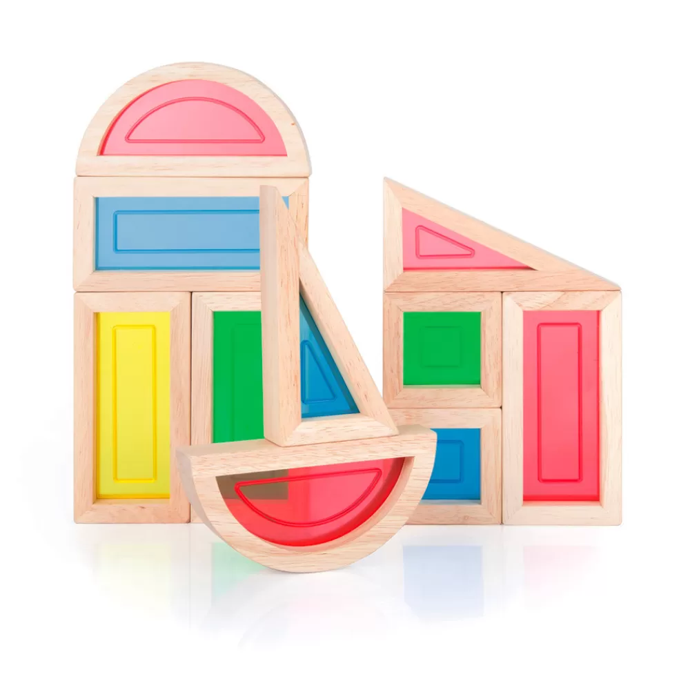 Blocs de construction multicolores --HOPTOYS Cheap