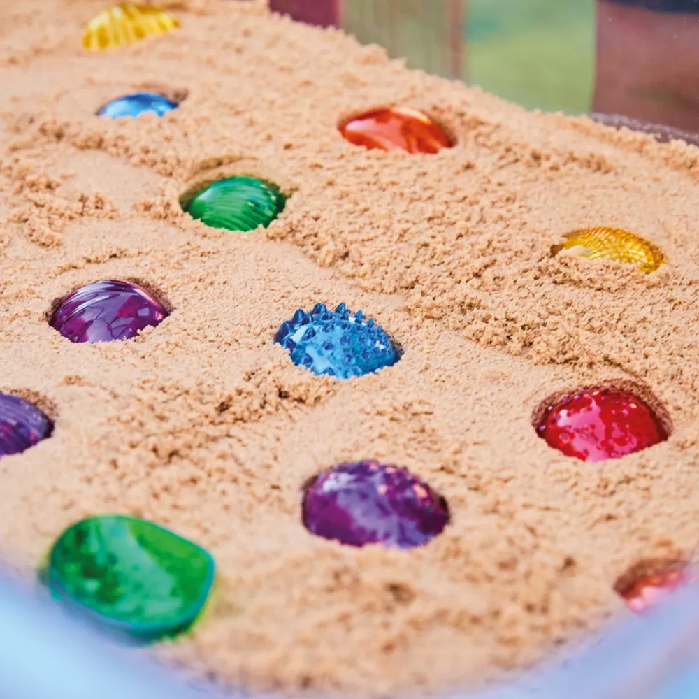 Coquillages multicolores tactiles par 108 --HOPTOYS New