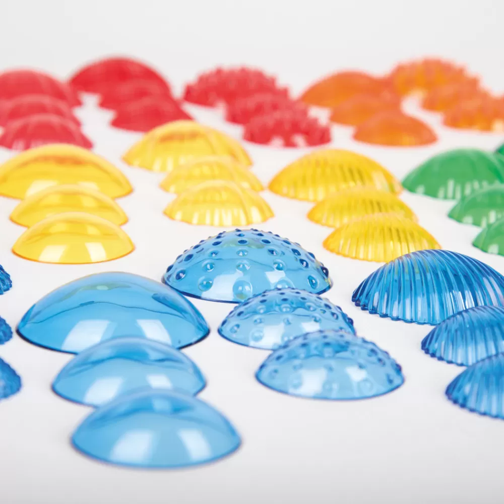 Coquillages multicolores tactiles par 108 --HOPTOYS New