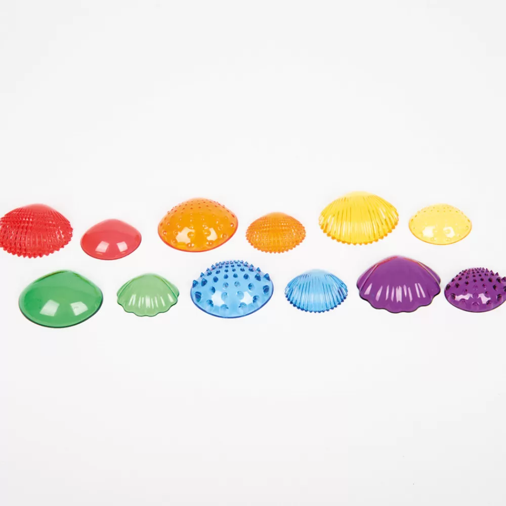 Coquillages multicolores tactiles par 108 --HOPTOYS New
