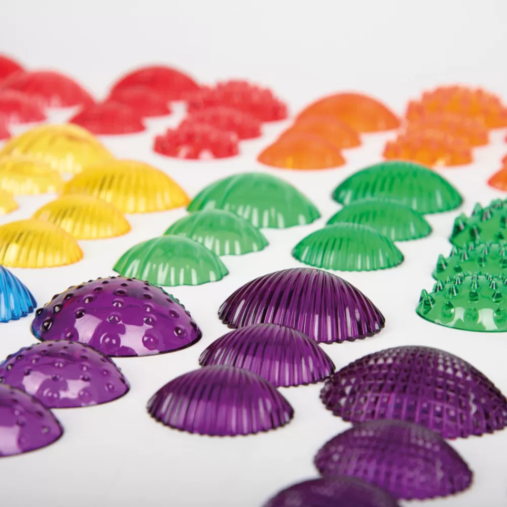 Coquillages multicolores tactiles par 108 --HOPTOYS New