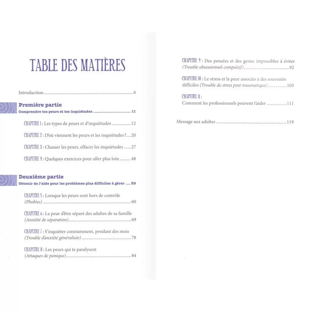 Guide de survie pour surmonter les peurs et inquiétudes --HOPTOYS Discount