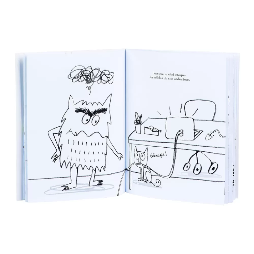 La couleur des émotions - Le cahier de coloriage --HOPTOYS Outlet