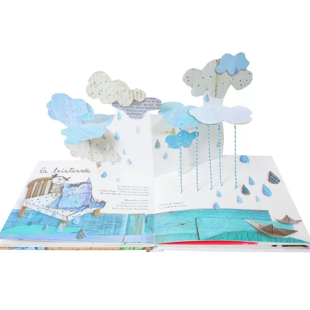 La couleur des émotions - Un livre tout animé --HOPTOYS Cheap