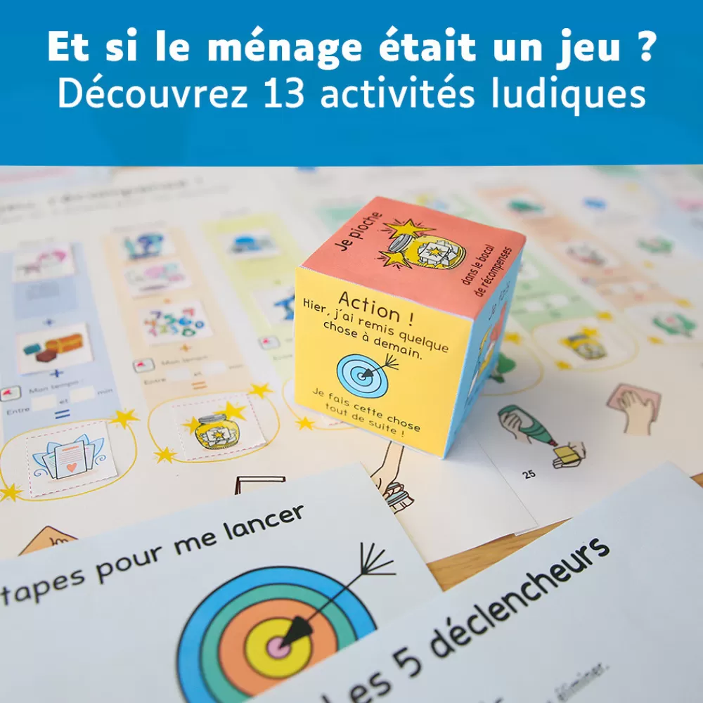 Le plaisir des tâches - TDAH : dé-jouer les tâches du quotidien-HOPTOYS Shop