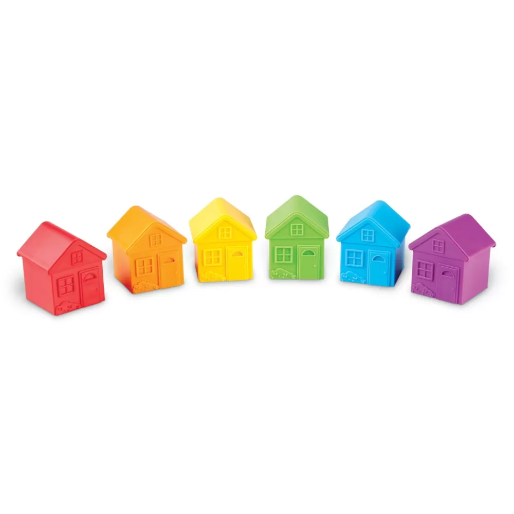 Maisons colorées : classement et tri-HOPTOYS New