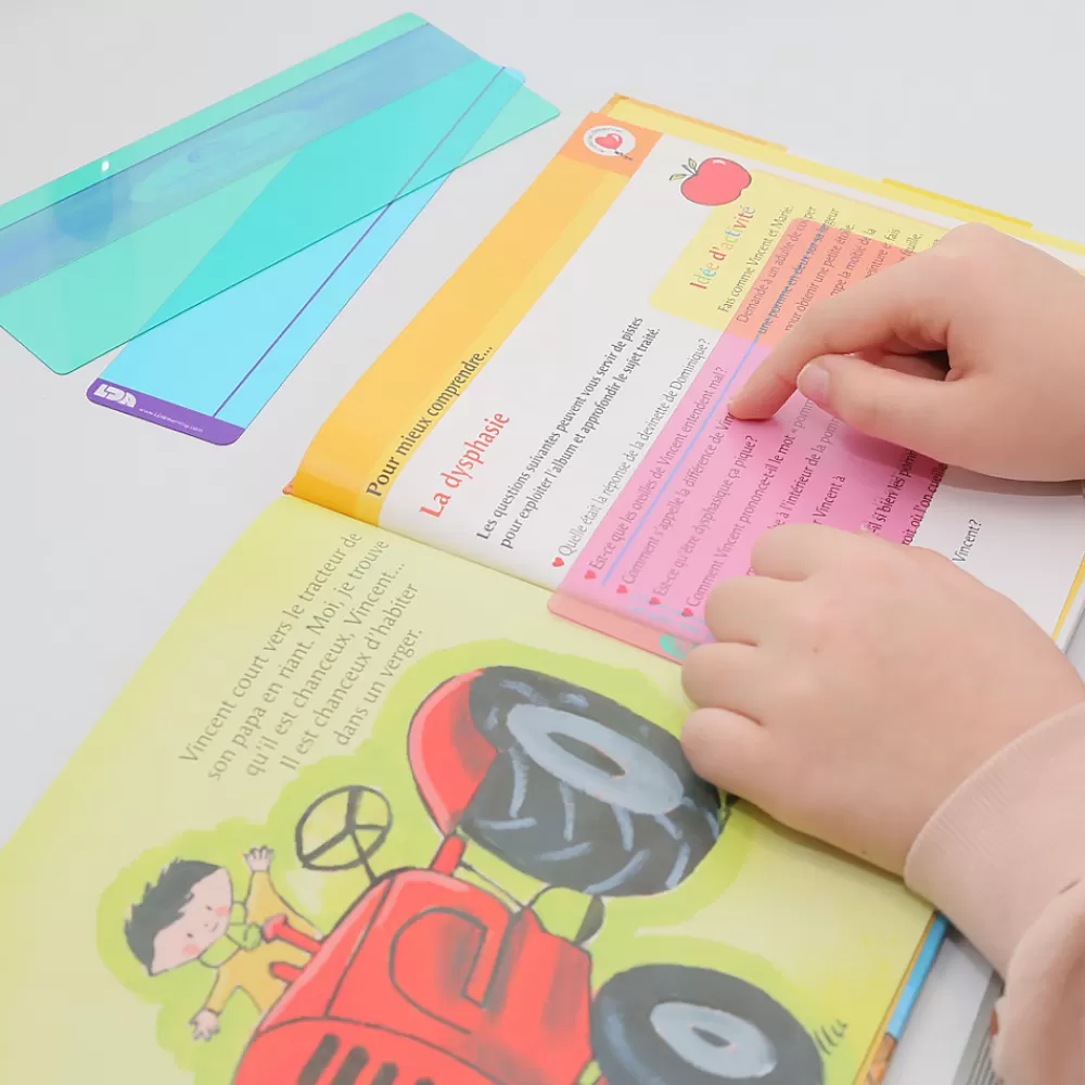 Règles de lecture colorées - souligner x10-HOPTOYS Sale